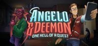 Poster Angelo and Deemon: One Hell of a Quest